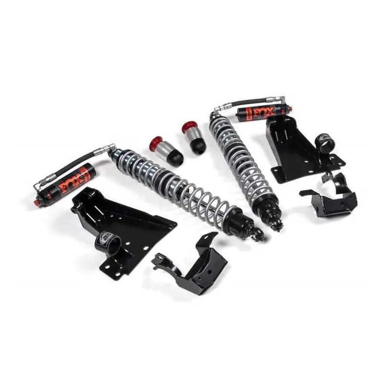 Nowy Amortyzatory gazowe przód Coilover FOX z relokacją mocowania JKS Reservoir DSC Lift 2-5"