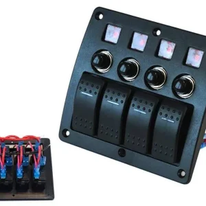 Przełącznik ON-OFFx4,BA 2x5A 1x10A 1x15A Zniżka