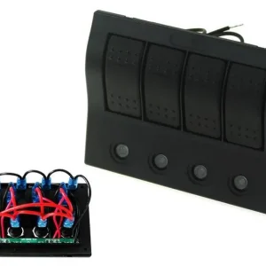Przełączniki 12/24V IP68 (ON)-OFFx1, ON-OFFx3, 2B 5A, 1B 10A, 1B 15A Nowy