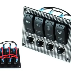 Przełączniki 12/24V x4 IP68 Ograniczona ilość