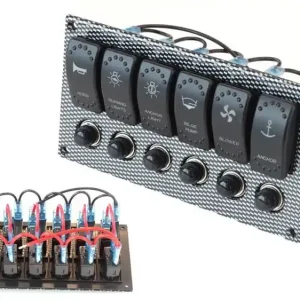 Przełączniki 12/24V x6 IP68 Cena promocyjna