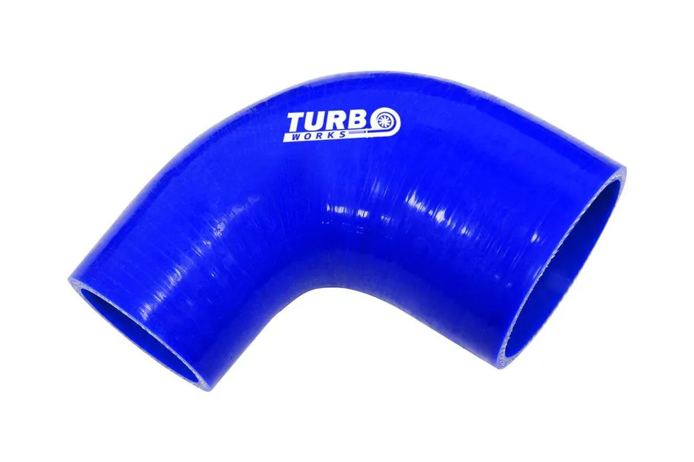 Do wyczerpania zapasów Redukcja silikonowa 90st TurboWorks Niebieskie 45-63mm