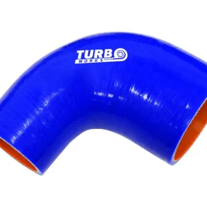 Oferta Redukcja silikonowa 90st TurboWorks Pro Niebieska 15-20mm