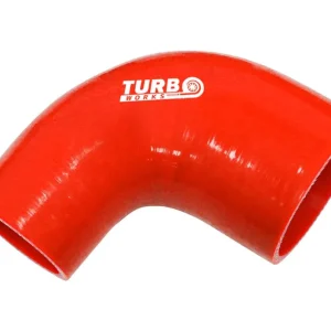 Oferta czasowa Redukcja silikonowa 90st TurboWorks Czerwone 45-57mm