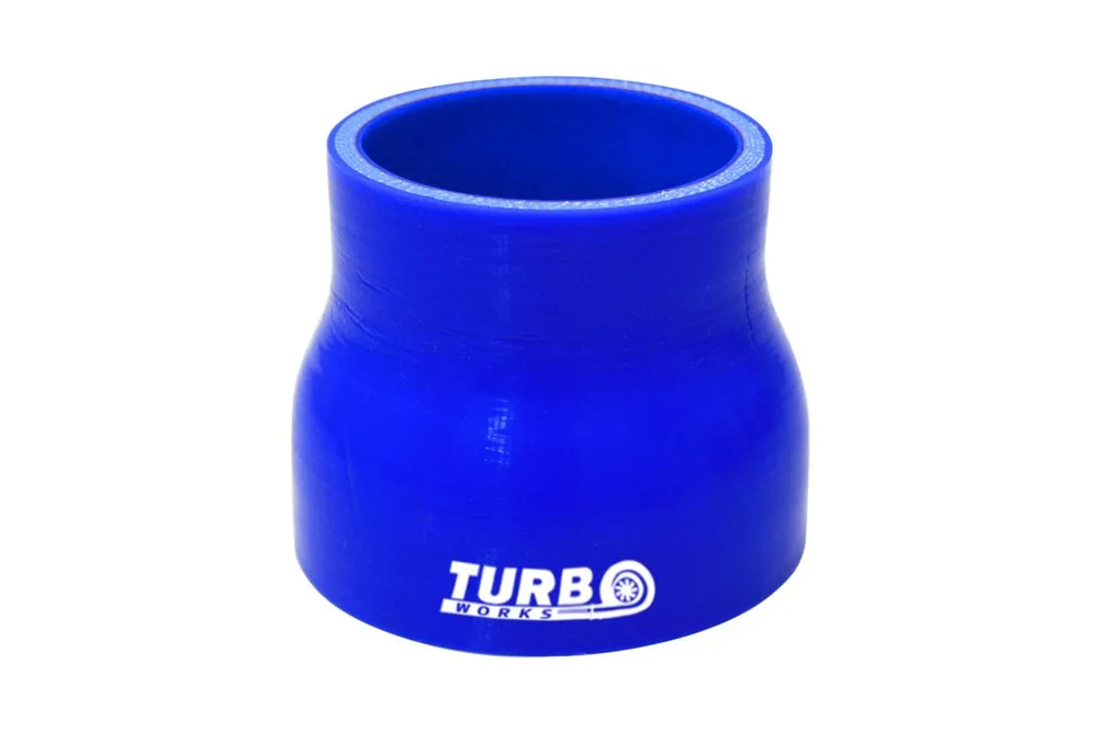 Kup teraz Redukcja silikonowa prosta TurboWorks Niebieskie 45-76mm