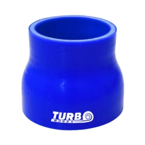 Nie przegap Redukcja silikonowa prosta TurboWorks Niebieskie 51-57mm