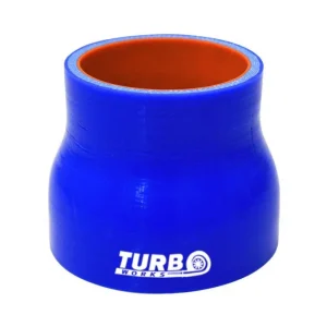 Oferta czasowa Redukcja silikonowa prosta TurboWorks Pro Niebieska 45-70mm