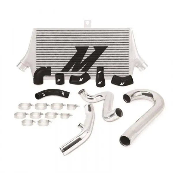 Intercooler Mishimoto Mitsubishi Lancer Evolution 7 8 9 2001-2007 Black + Piping Kit Zniżka