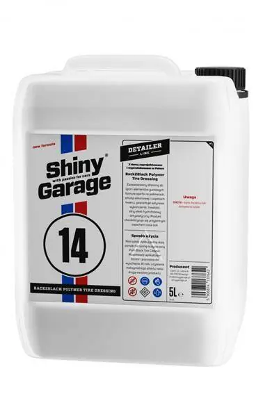 Shiny Garage Back2Black Polymer Tire Dressing 5L (Dressing do opon) Dodaj do koszyka