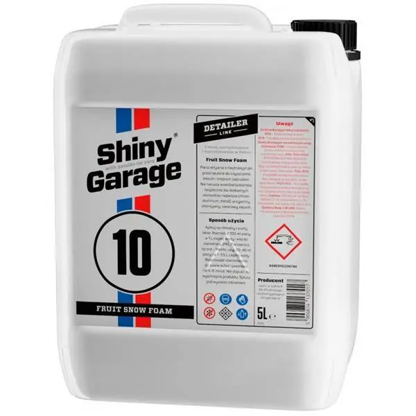 Shiny Garage Fruit Snow Foam 5L (Aktywna piana) Ostatnie sztuki