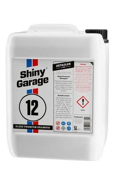 Shiny Garage Sleek Premium Shampoo 5L (Szampon) Hit sprzedaży