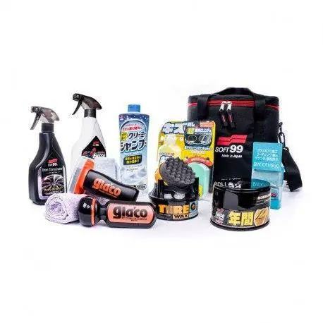 Ograniczona ilość Soft99 Zestaw Premium Dark & Black + Torba
