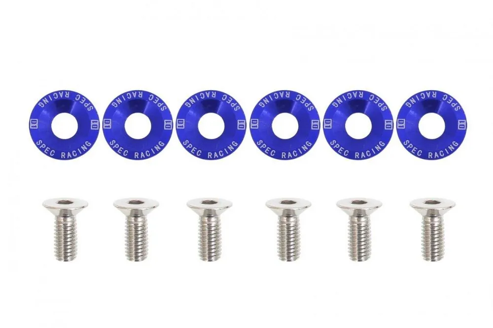 Śrubki ozdobne M8x1.25 15mm D1 Blue Oferta czasowa