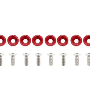 Zniżka Śrubki ozdobne M6x1.0 15mm JDM Red