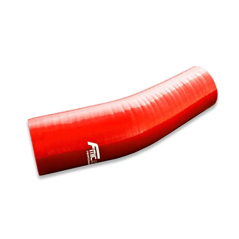 Dodaj do koszyka Silikonowe kolanko redukcyjne FMIC 45st 30/32mm Czerwone