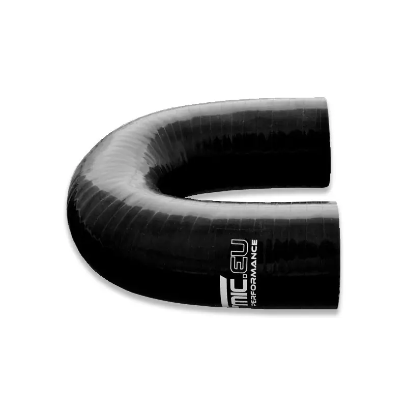 Kolanko silikonowe FMIC 180st 57mm Czarny Szybka wysyłka