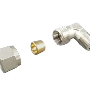ZŁĄCZKA do MIEDZI / ALUMINIUM 10mm - 1/4" kątowa Premium