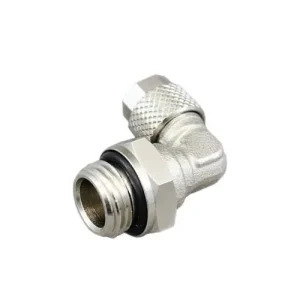 ZŁĄCZKA METALOWA SKRĘCANA 6/4mm na 1/4" - kątowa Obniżka ceny