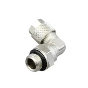 ZŁĄCZKA METALOWA SKRĘCANA 6/4mm na 1/8" - kątowa Nie przegap