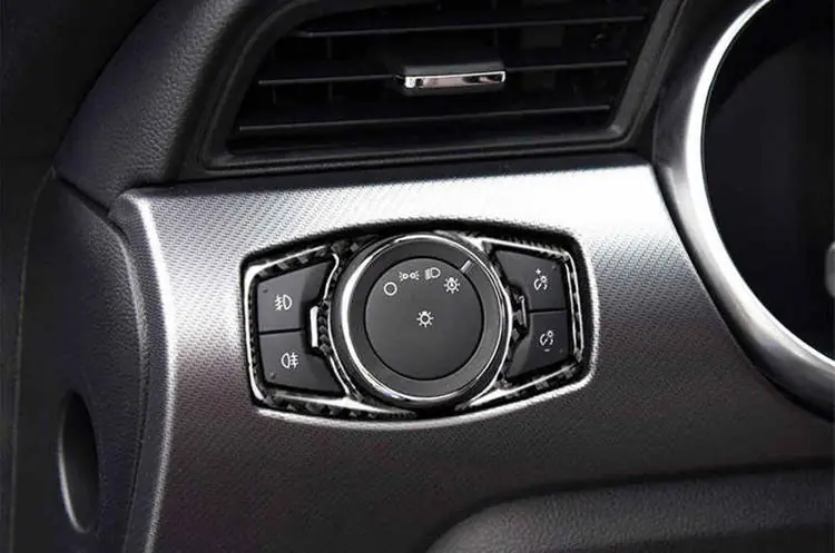 Niska cena Okleina carbonowa panelu świateł Ford Mustang 15-19
