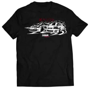 Koszulka T-Shirt TurboWorks DriftTeam Czarna S Tani