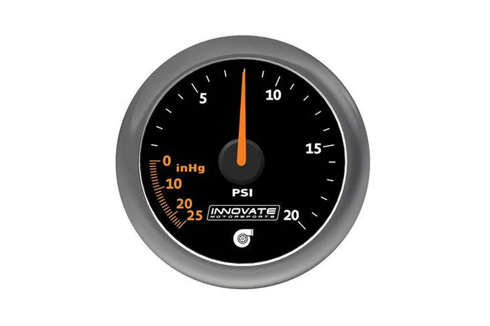 Oferta limitowana Zegar Innovate 52mm - Vacuum/Boost 1.3 bar MTX-A