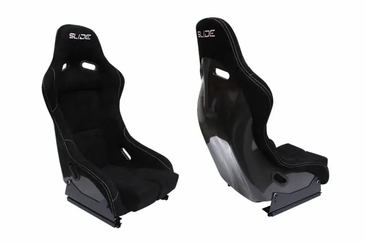 Fotel sportowy SLIDE RS carbon Black M Super okazja