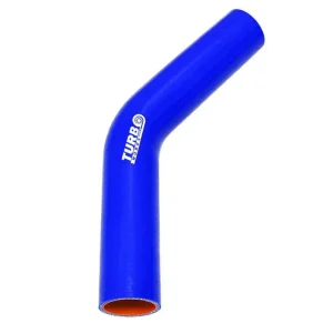 Kolanko silikonowe 45st TurboWorks Pro Niebieskie 10mm XL Taniej