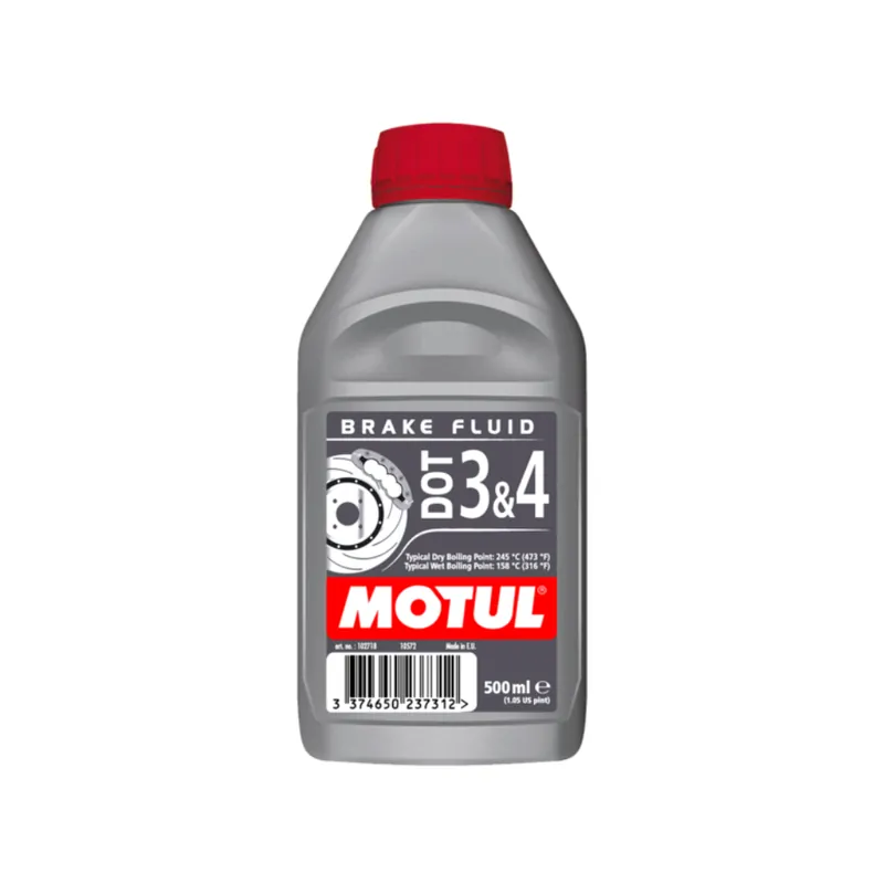 Płyn hamulcowy MOTUL DOT 3 & 4 - 0,5L Wyprzedaż