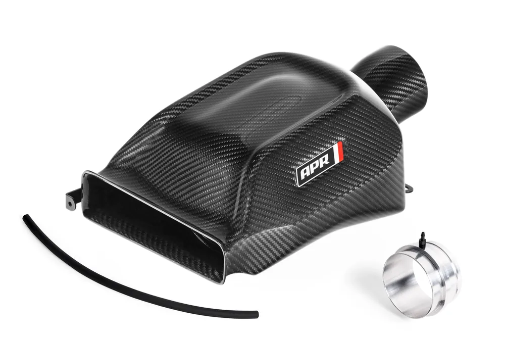 APR CARBON FIBER INTAKE SYSTEM - FRONT AIRBOX WITH GEN 3 ADAPTER - 1.8T/2.0T EA888 PQ35 PLATFORM Ostatnie sztuki