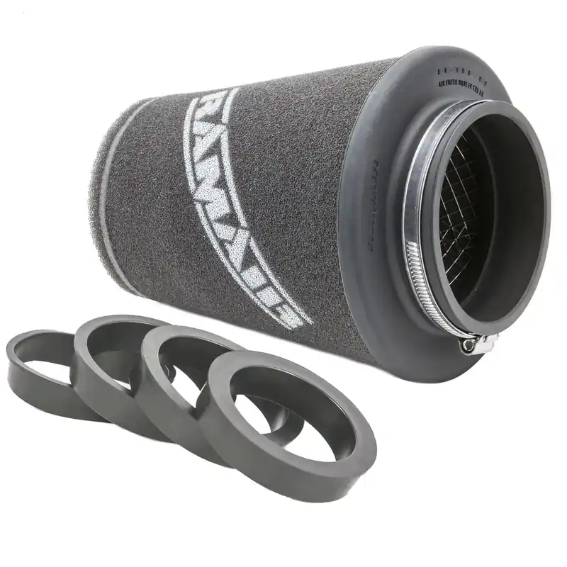 Piankowy filtr stożkowy Ramair 181mm / 70-90mm + redukcje CC-296-UNI Dodaj do koszyka