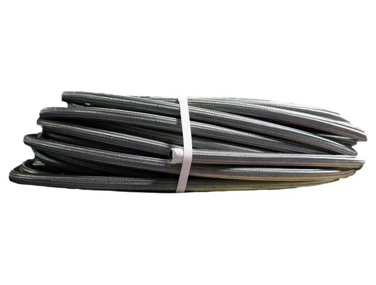 Aeromotive Przewód paliwowy PTFE SS w oplocie ze stali AN-12 1.2m Bezpieczna płatność