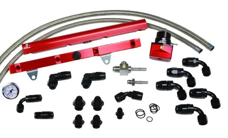 Aeromotive Regulator ciśnienia paliwa z zestawem listw C5 Corvette Ograniczona ilość