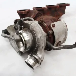 Łatwy zwrot Turbosprężarka z kolektorem BMW E90 E91 E92 E93 n47