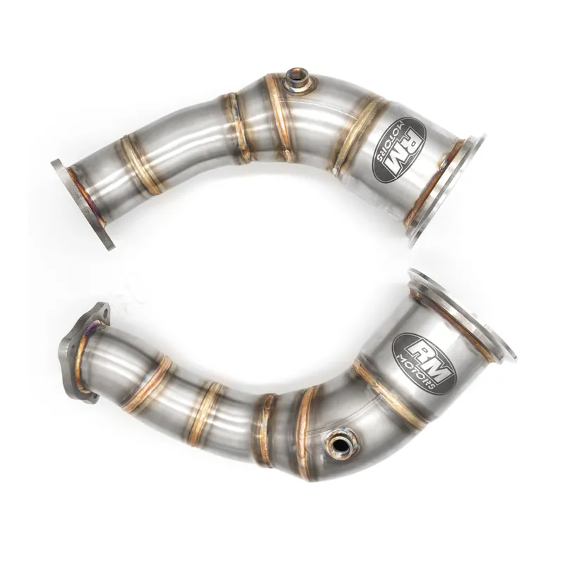 Downpipe AUDI RS4/RS5 B9 2,9 TFSI bez OPF/GPF + katalizatory HJS MS 100 cpsi Popularny