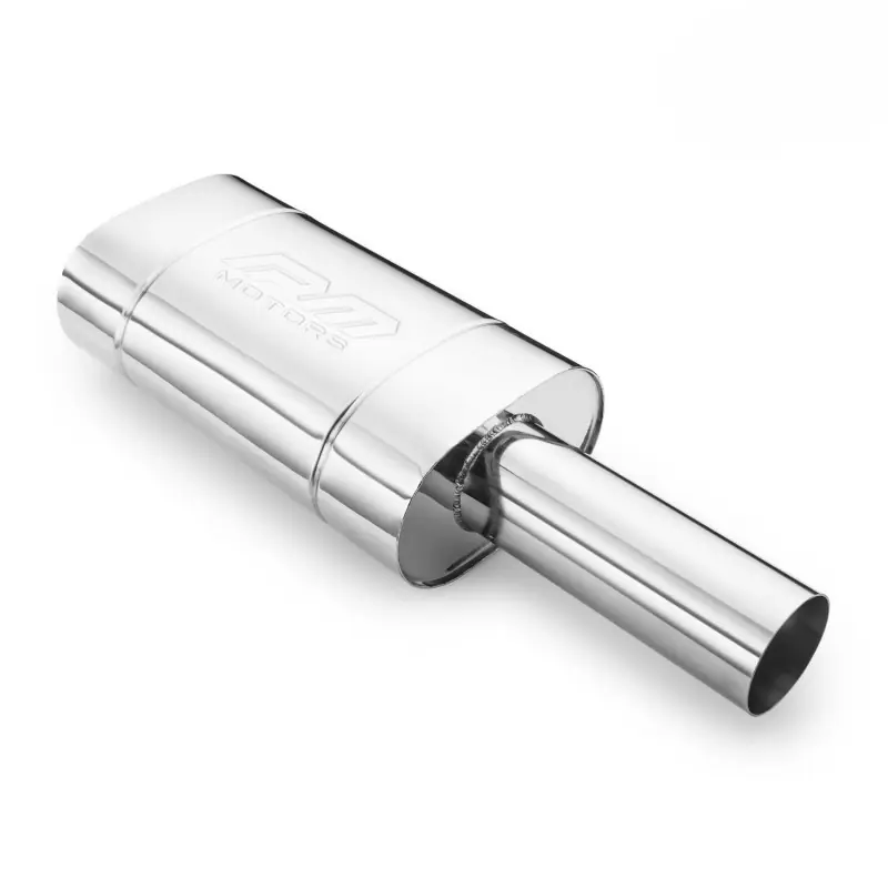 Tłumik końcowy E208 90R dł. 400 mm wejście 50 mm / 2 cale RM Motors Ograniczona ilość