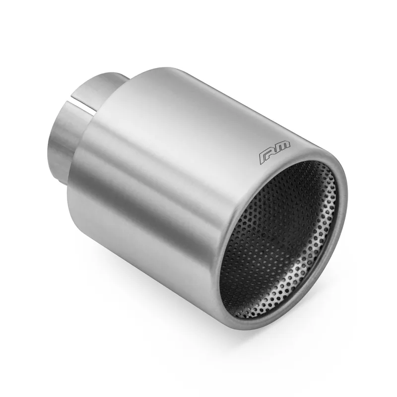 Ograniczona ilość Końcówka wydechu nierdzewna 76 mm montaż 50 mm satynowa RM Motors