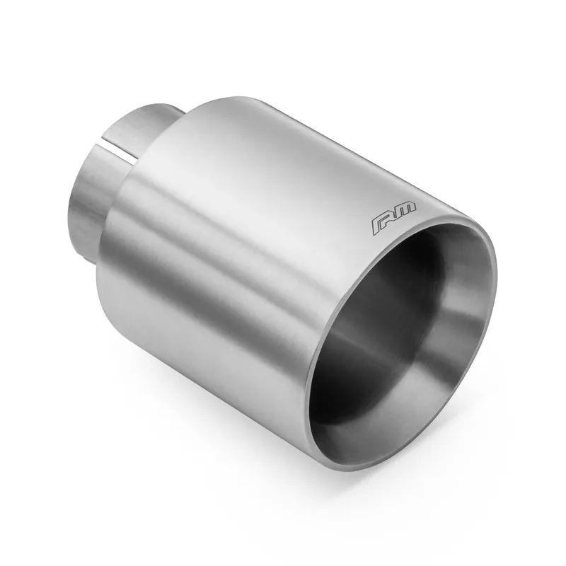 Wybór klientów Końcówka wydechu nierdzewna 101 mm montaż 76 mm (3 cale) prosta KPCS/DS RM Motors
