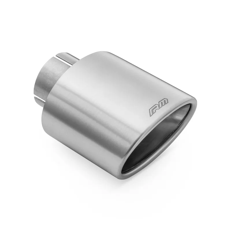 Oferta Końcówka wydechu Nierdzewna 100x77 mm montaż 51 mm skośna z obejmą RM Motors