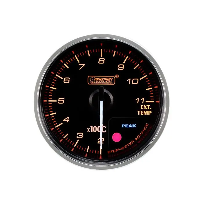 Wskaźnik Prosport Premium Gauge EGT 52mm Amber Sprawdź teraz