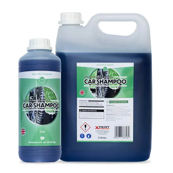 Ograniczona ilość Xpert Car Shampoo z Woskiem 5L (Szampon z woskiem)