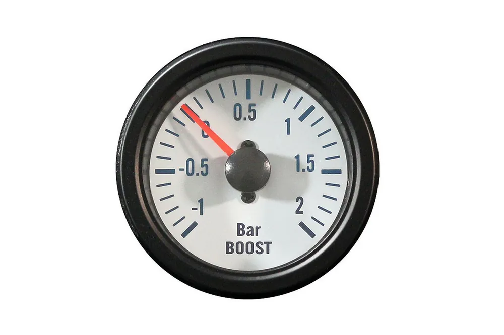 Zegar Wskaźnik Auto Gauge TRW 52mm Doładowanie Turbo Mechanic 2 bar Premium
