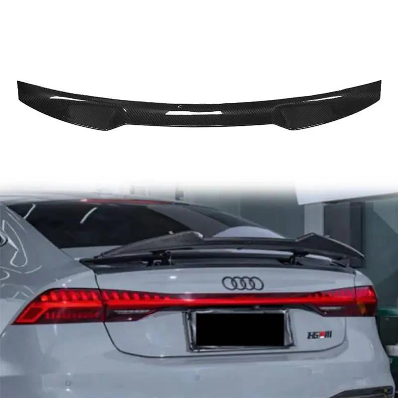 Ekspresowa dostawa Lotka Lip Spoiler - AUDI A7 2019-2022 Carbon