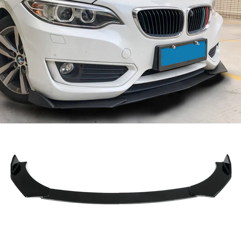 Bezpieczne zakupy Uniwersalny splitter dokładka BMW Czarny Połysk V12