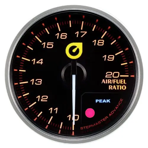 Wskaźnik New Auto Gauge AFR 60mm bursztynowy Kup teraz