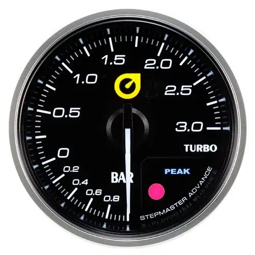 Wskaźnik New Auto Gauge Boost Turbo Doładowanie 52mm Najlepsza cena