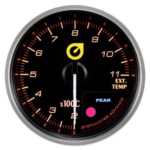 Bezpieczna płatność Wskaźnik New Auto Gauge EGT Temperatura spalin 60mm bursztynowy