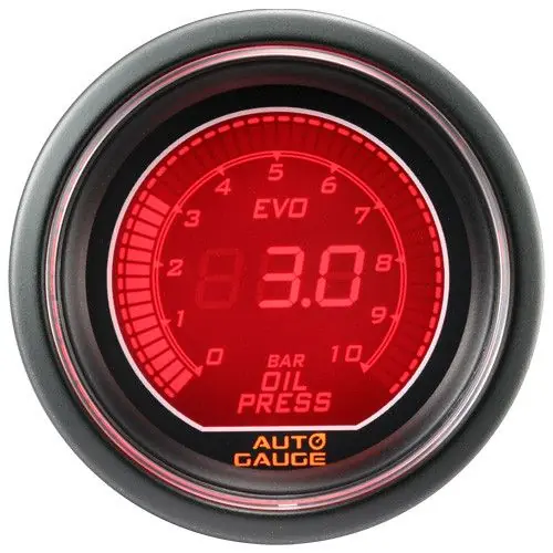 Zamów teraz Wskaźnik New Auto Gauge Ciśnienie Oleju EVO