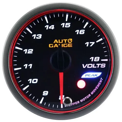 Wskaźnik New Auto Gauge Napięcie seria Stepper Motor Peak 52mm bursztynowy Cena promocyjna