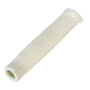 Osłona termiczna przewodów zapłonowych TurboWorks 25mm x 15cm Biała Wysoka jakość